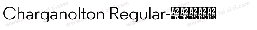 Charganolton Regular字体转换